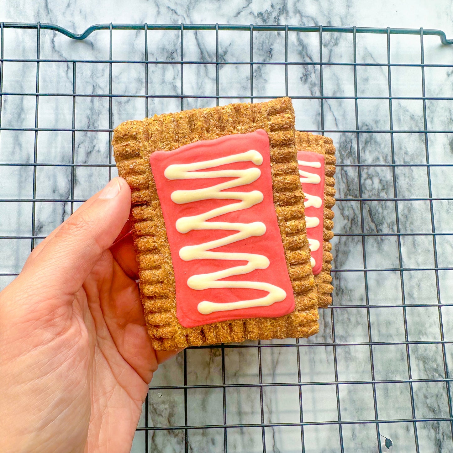 Banana Apple PupTarts Dog Treats 4 Pack