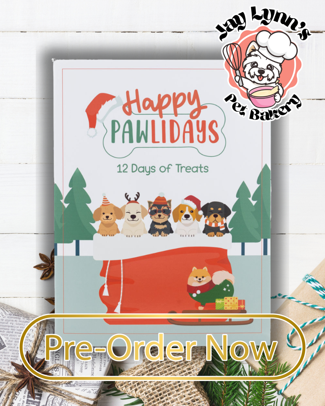 *Pre Sale* 12 Day Advent Calendar for Dogs