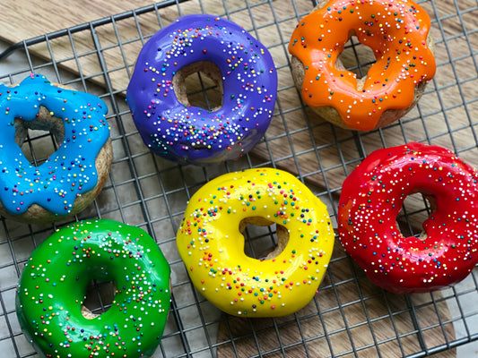 Plain Donut Treat For Dogs 4 Pack
