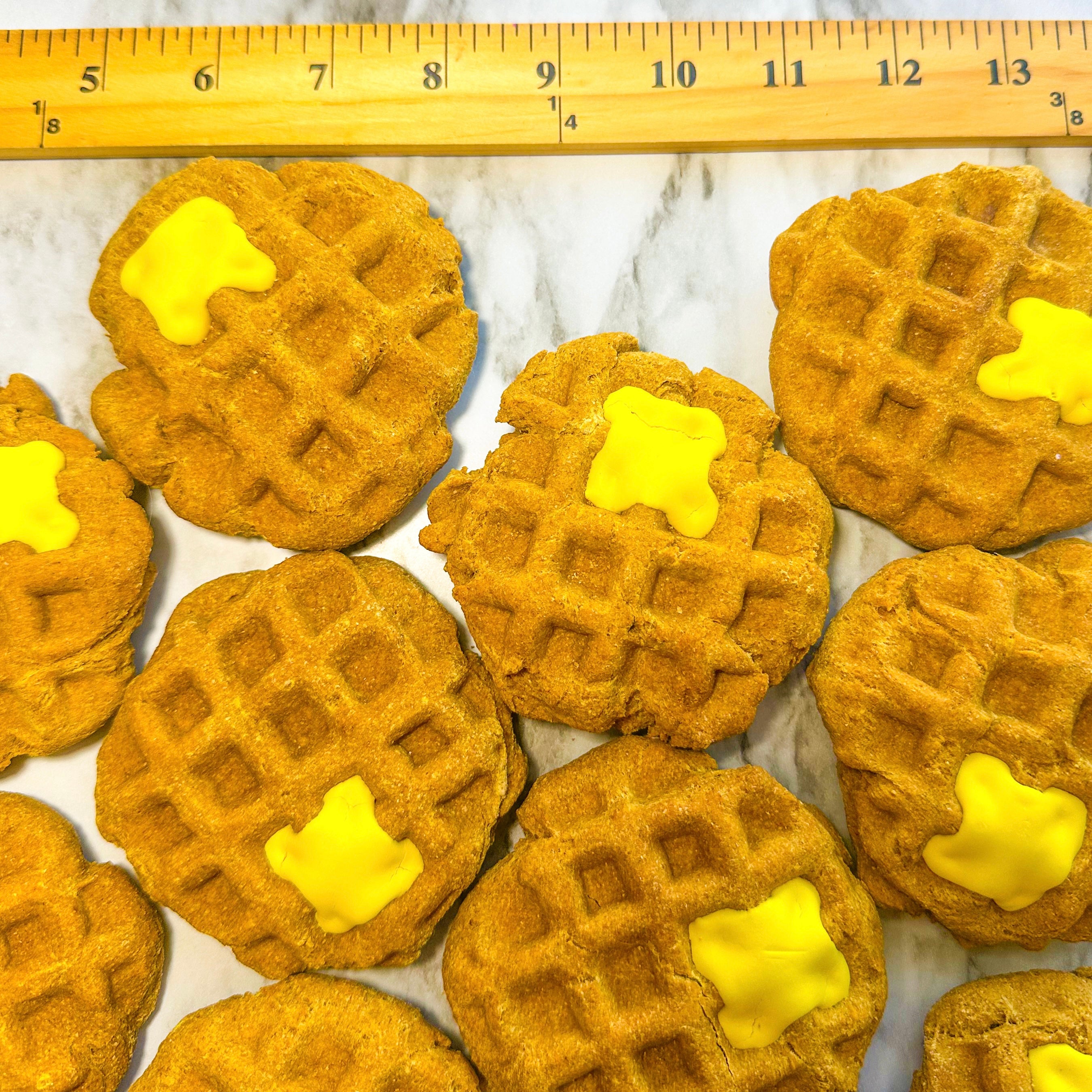 Pumpkin Spice Woofles Dog Treat 4 Pack