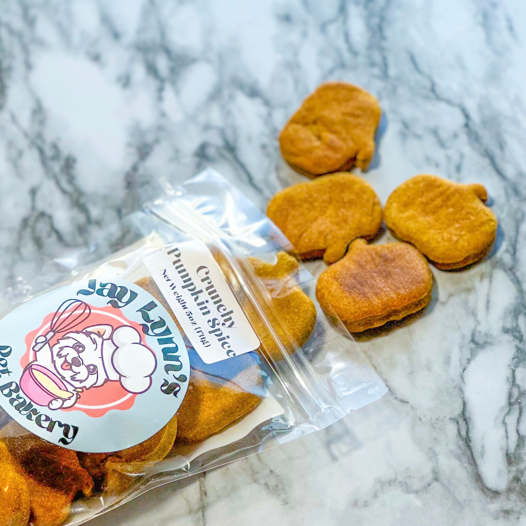 Crunchy Pumpkin Spice Dog Treats