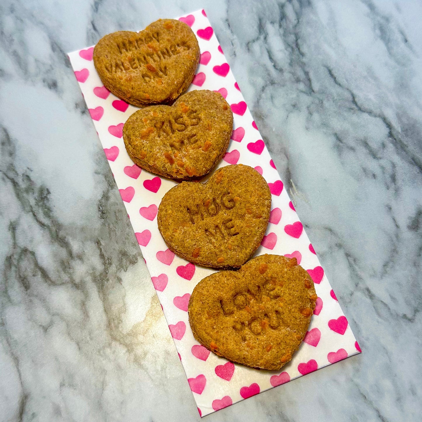 Mini Holiday Stamped Dog Treats 4 Pack